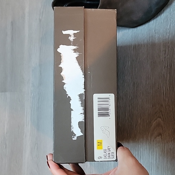 Enzo Angiolini Dark Grey Suede Booties - Picture 12 of 14